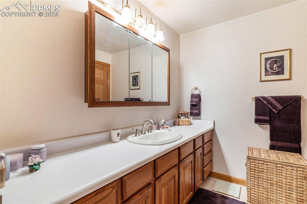 Image 37 of 50: Basement Ensuite Full Bathroom