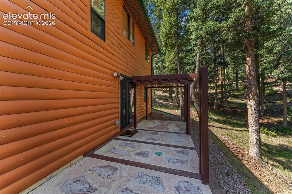 Image 35 of 43: Back patio - Electrical & Plumbing for Hot tub