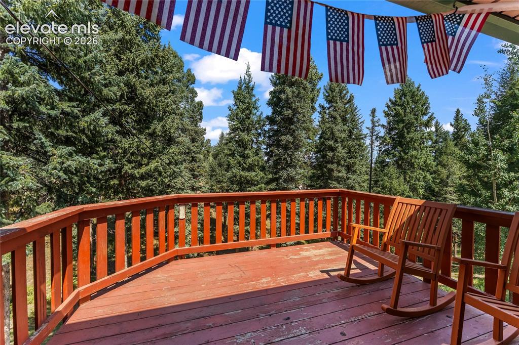 Image 38 of 43: Main level deck