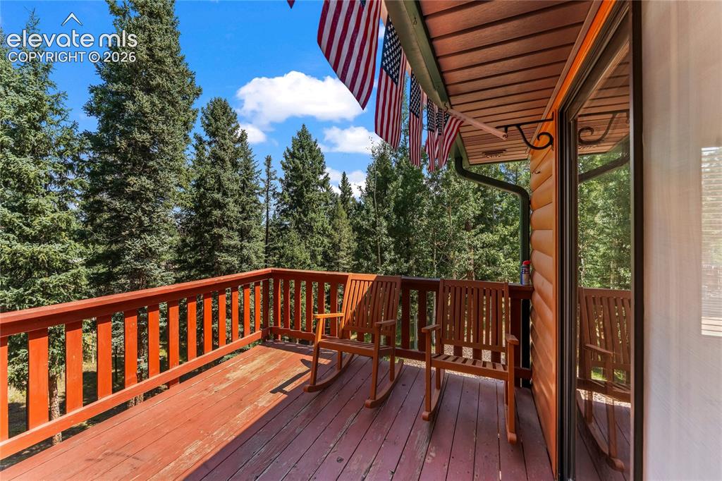 Image 39 of 43: Main level deck