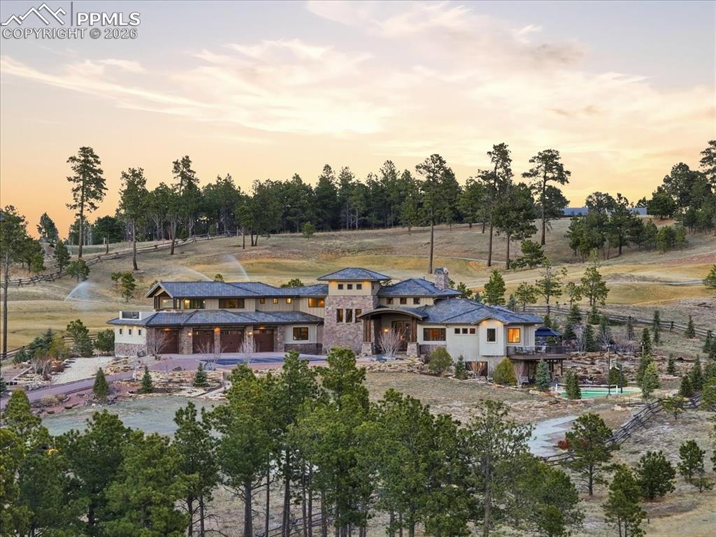 Caption: Front of Structure