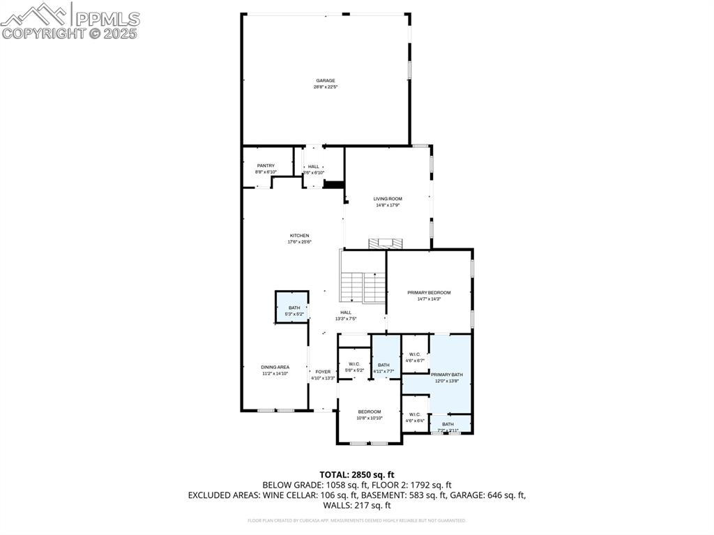 Image 42 of 47: Main Level Floor Plan