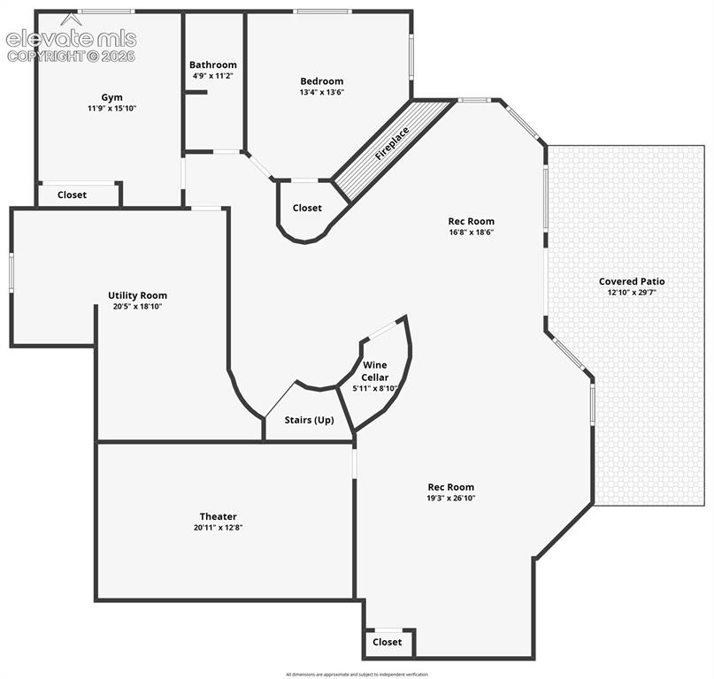 Image 50 of 50: basement floorplan