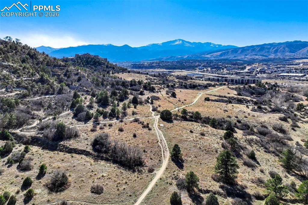Image 49 of 49: Mountain view with Pulpit Rock trails right out the back door!!