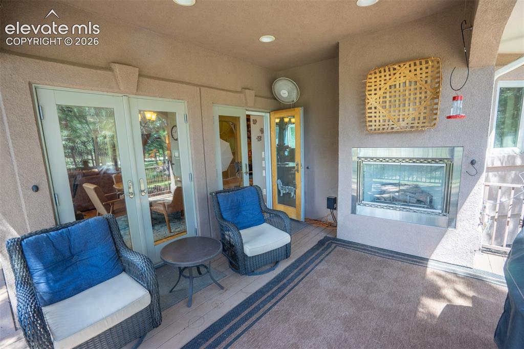 Image 27 of 50: From the dining area step out to the 18x12 covered deck with its own built-