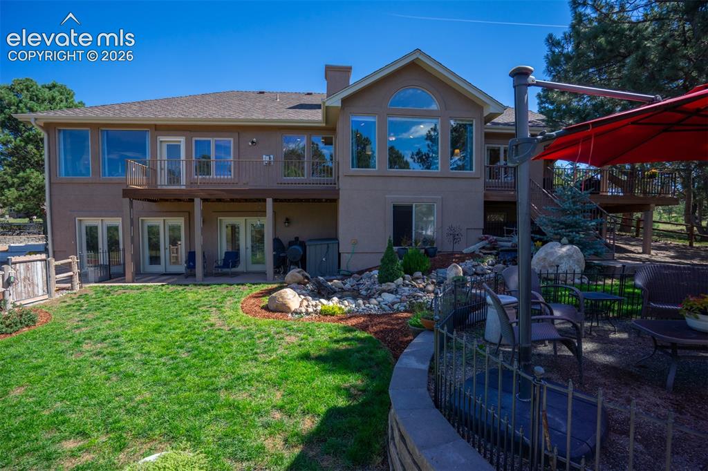 Image 39 of 50: This rancher is a full walkout and suitable for main level and ground level