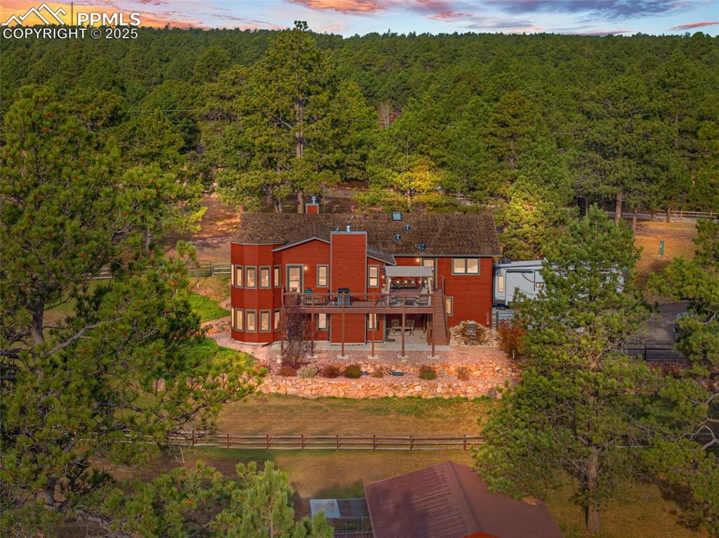 Caption: Aerial View