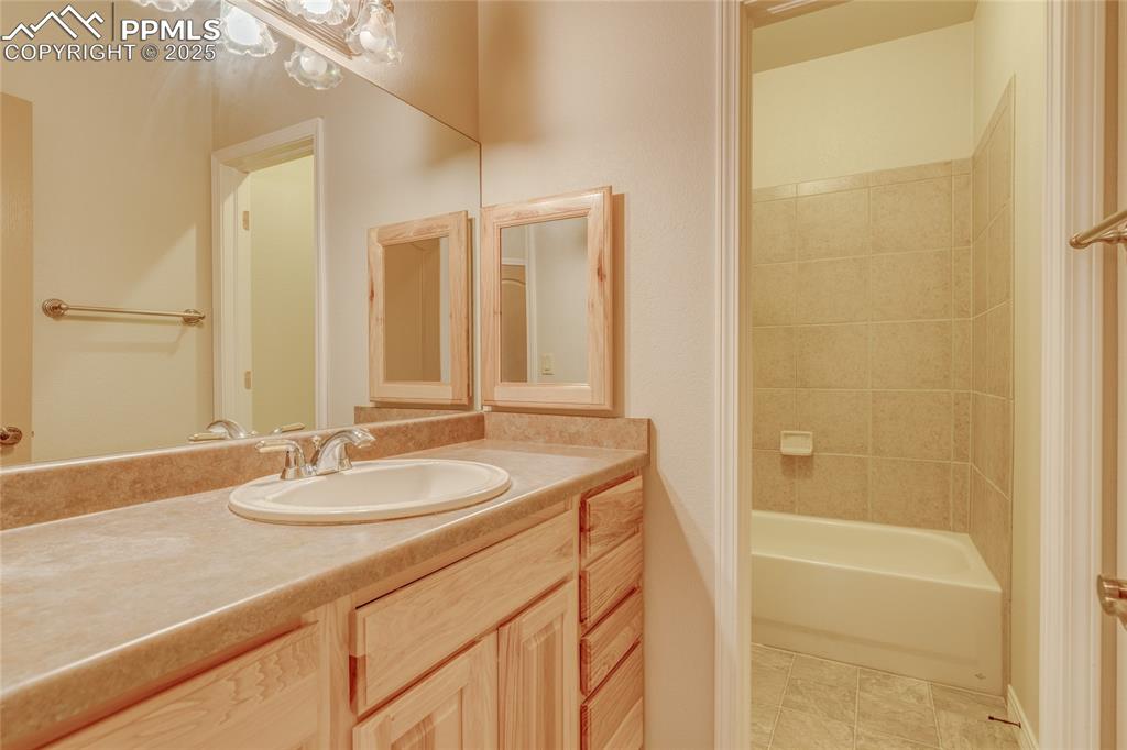 Image 35 of 48: Full bathroom in basment 