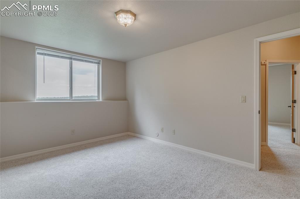 Image 41 of 48: Bedroom in basement