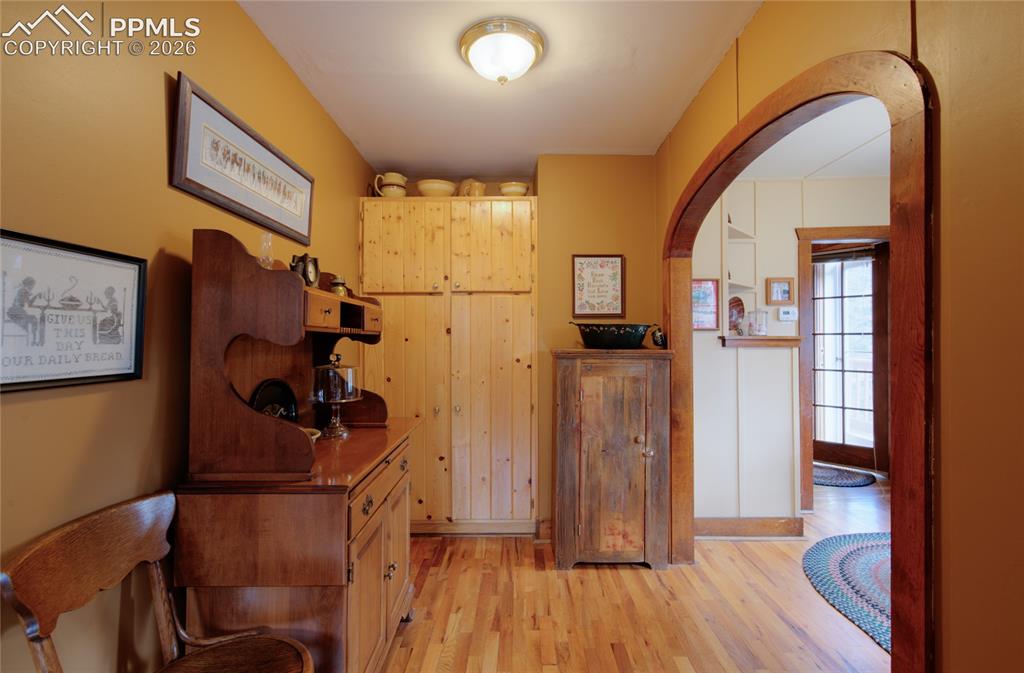 Image 8 of 33: Another view of the kitchen coming in from the living room