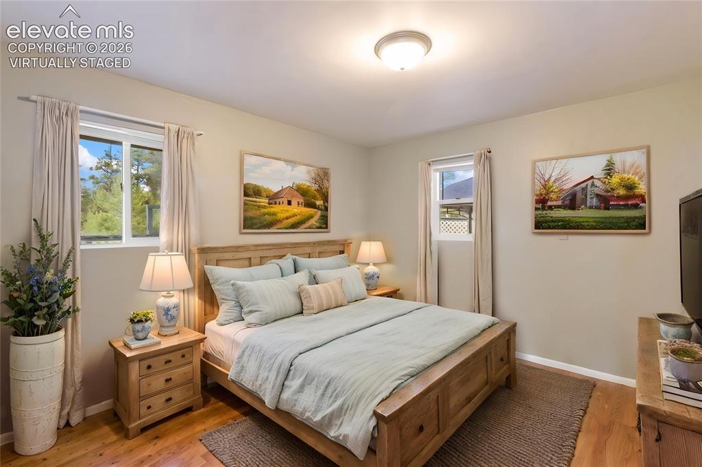 Image 24 of 50: Virtually staged 2nd bedroom