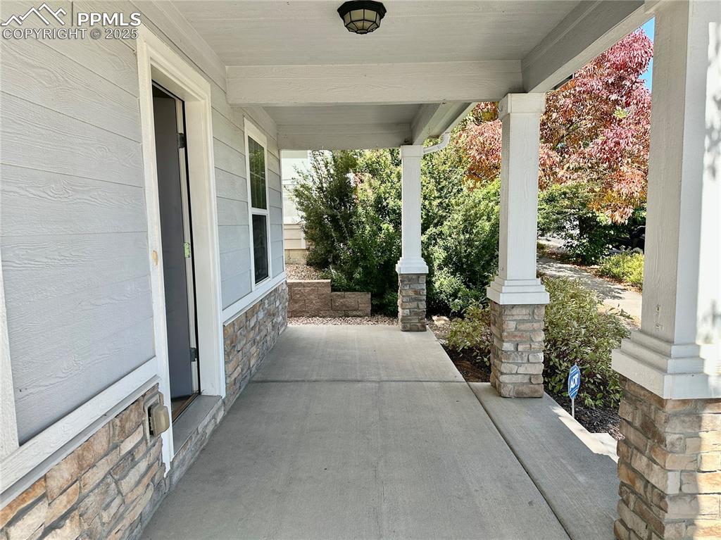 Image 4 of 30: View of covered porch