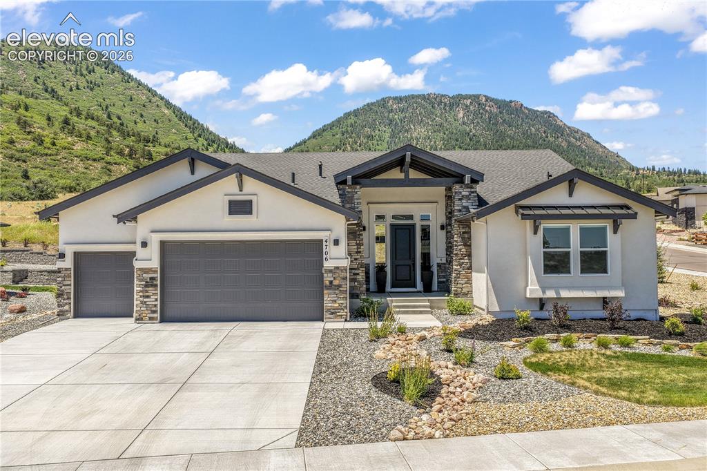 Image 1 of 50: Beautiful ranch style home built by Classic Homes, Ashton floor plan