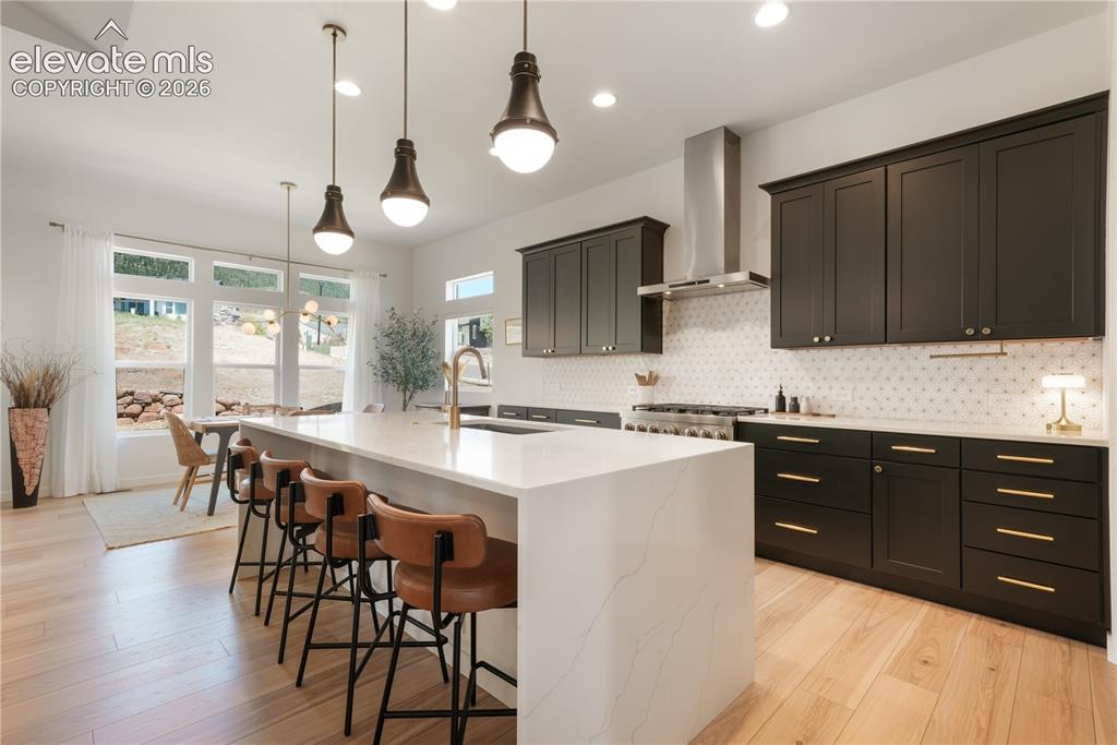 Image 12 of 50: Custom pendant lighting