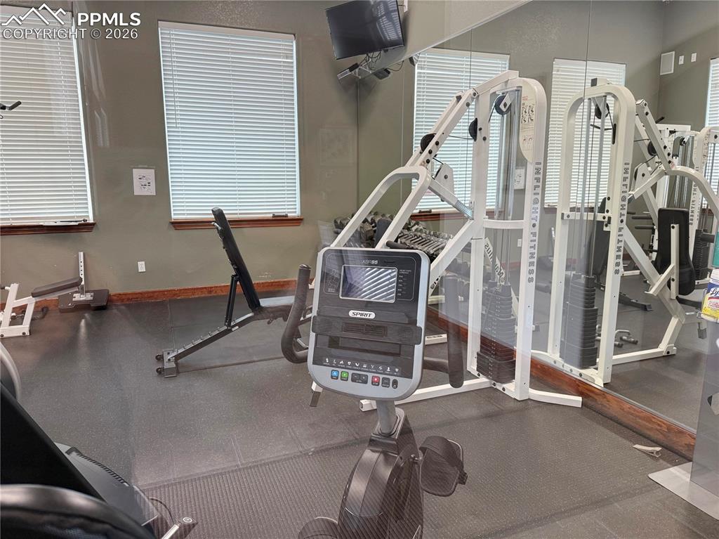 Image 33 of 38: Club house gym.