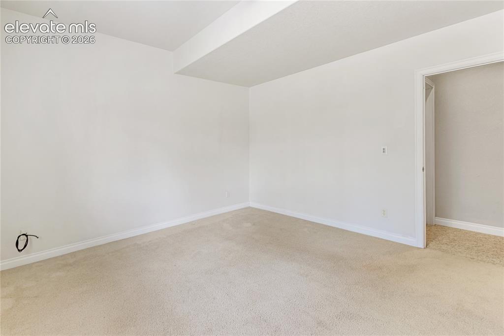 Image 34 of 48: 3rd guest bedroom on the lower level.