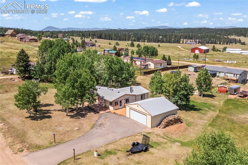 Image 3 of 30: View from above of property