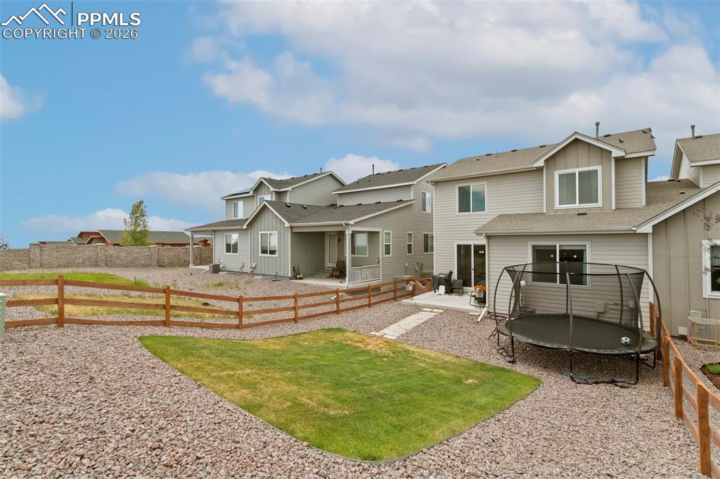 Image 37 of 37: Fully fenced backyard