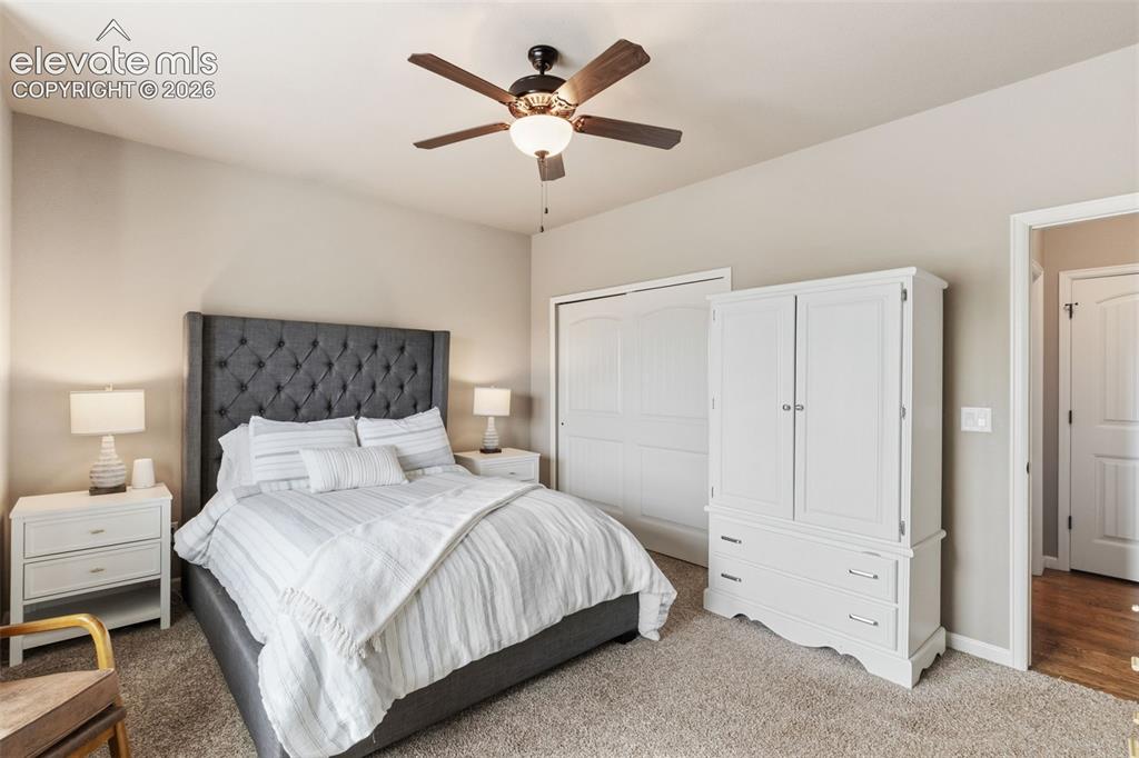 Image 13 of 40: Main level bedroom 1