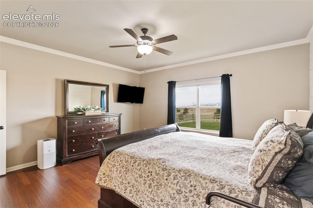 Image 15 of 40: Main level With gorgeous Mountain View’s and en-suite primary bath