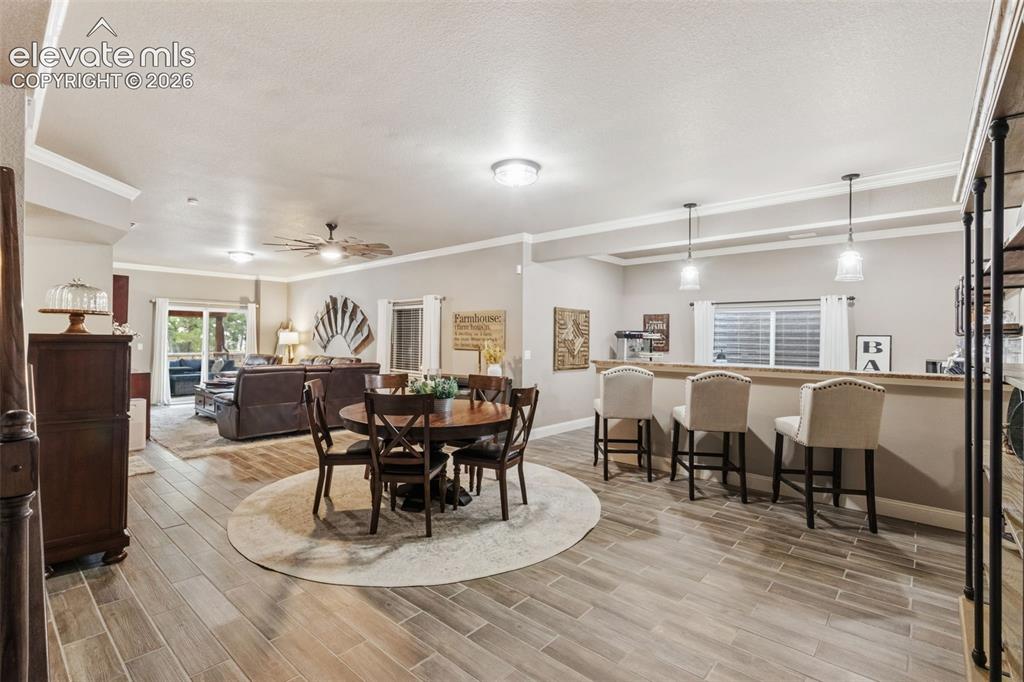 Image 20 of 40: Basement Family room/great room with walkout to outdoor entertainment area