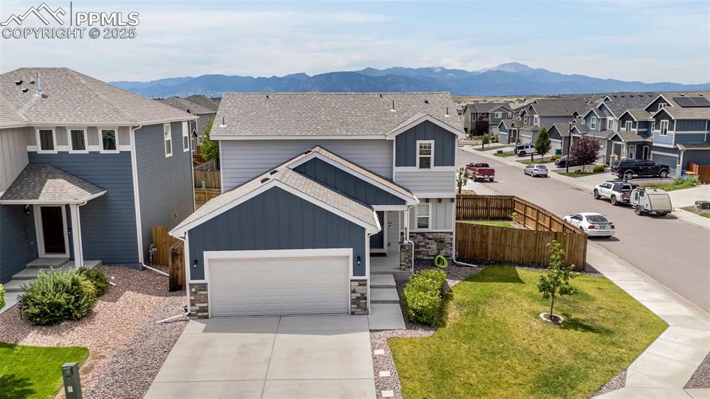 Caption: Front of Structure