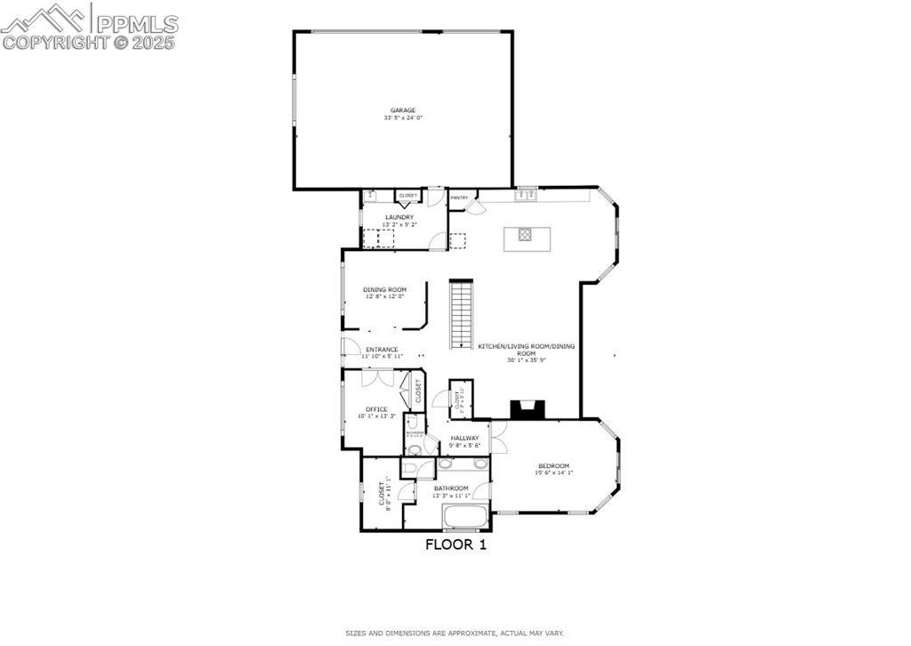 Image 37 of 41: Floorplan - main level