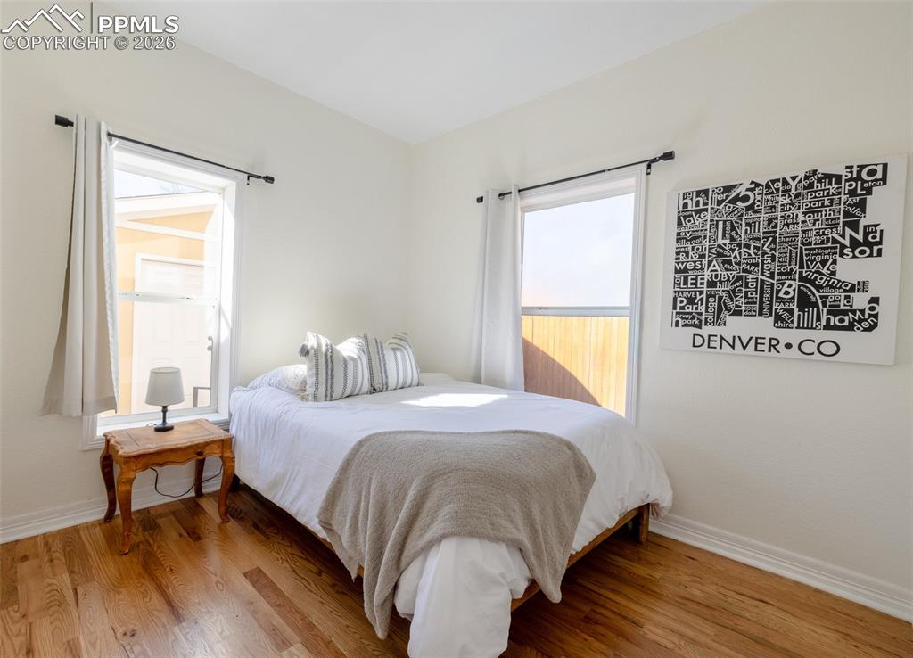 Image 19 of 50: 1st floor bedroom off of kitchen