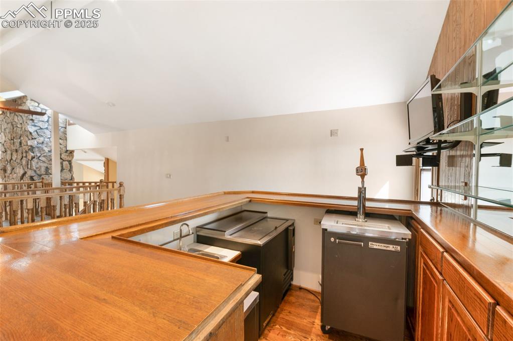 Image 34 of 50: Sink, Kegerator & Other Items Come With The Bar