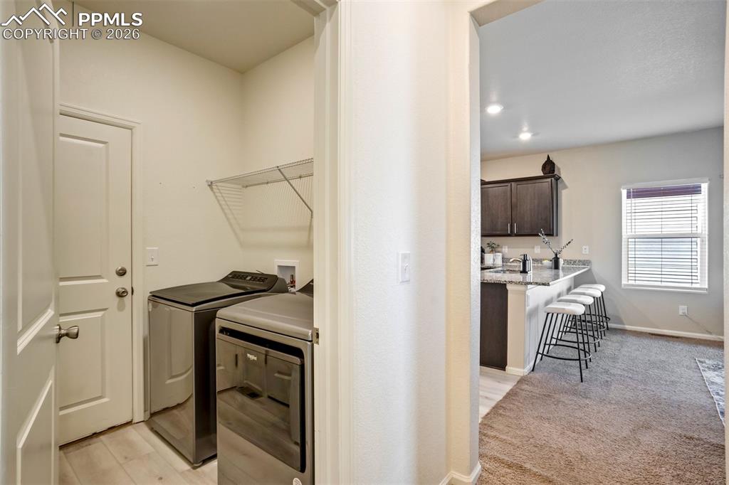 Image 32 of 41: Washer & Dryer included. 