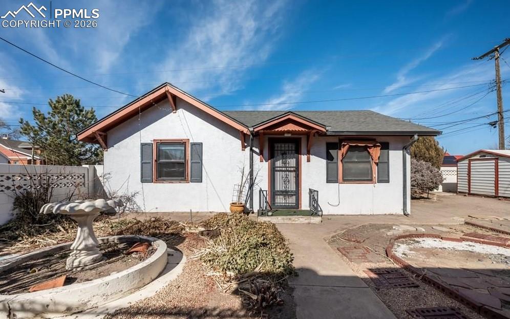 Image 30 of 46: Front of Structure