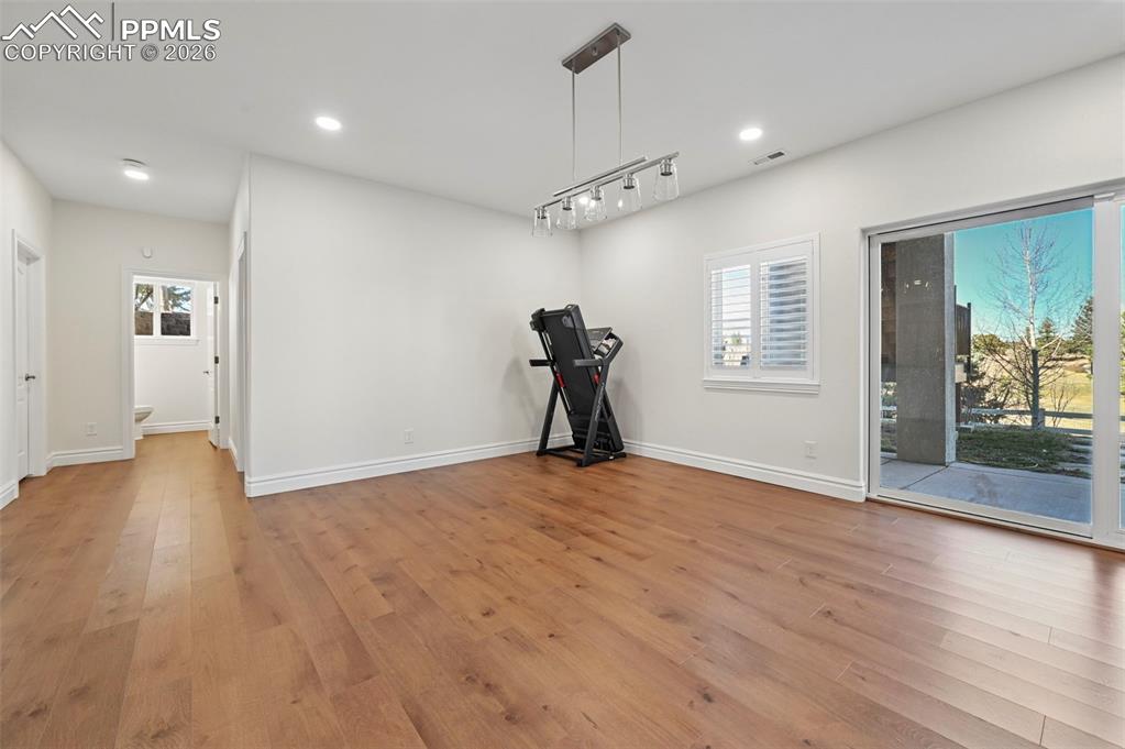 Image 32 of 50: Walk out basement