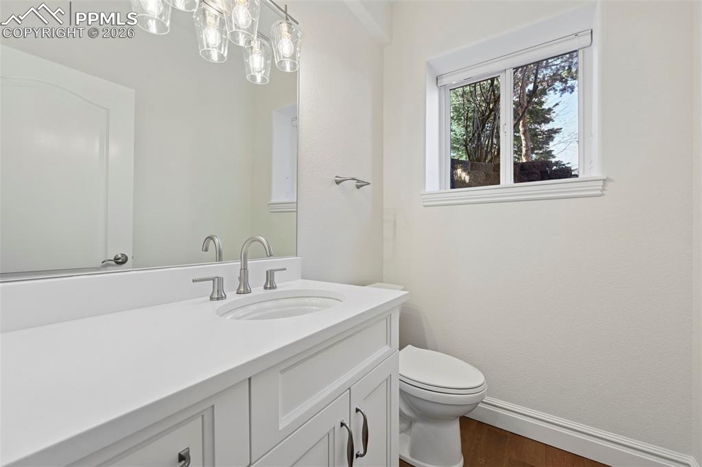 Image 34 of 50: Large half bath in basement