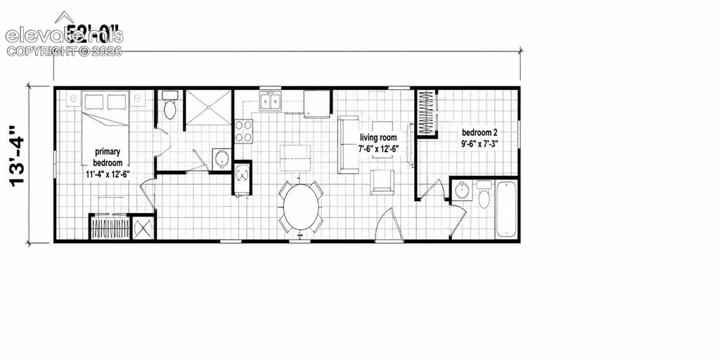 Image 38 of 39: MOTHER IN LAW HOME FLOOR PLAN