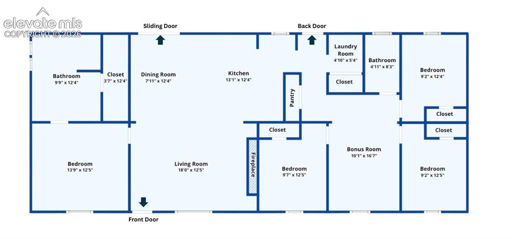 Image 39 of 39: MAIN HOME FLOOR PLAN