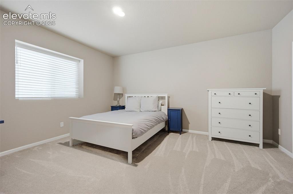Image 37 of 45: A fourth bedroom located in the basement.
