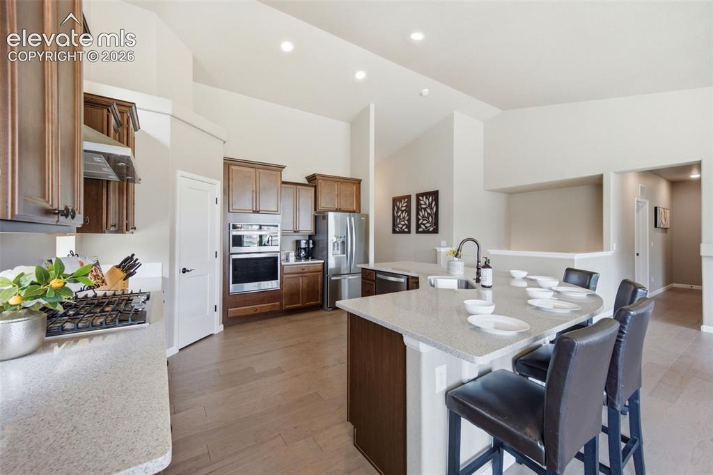 Image 7 of 45: Kitchen is open and inviting