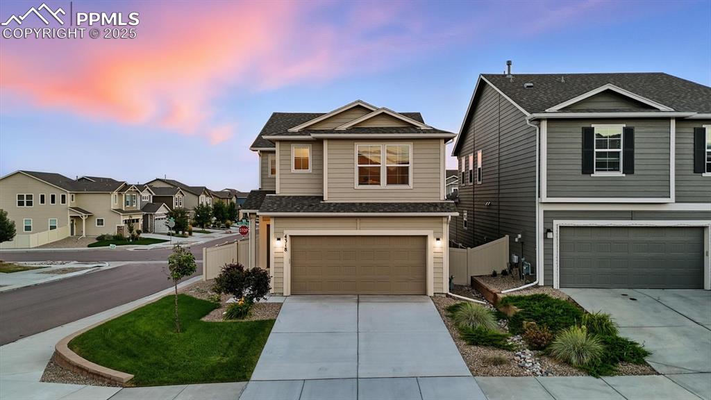 Caption: Well-maintained, contemporary 2-story home in the highly desired neighborhood of Enclaves at Mountai