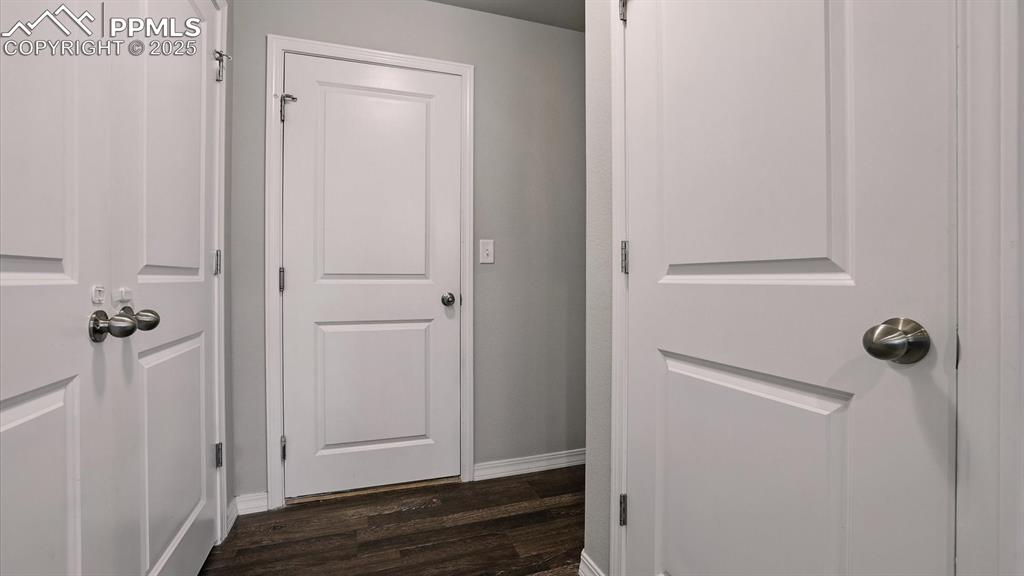 Image 16 of 47: Garage access off the Kitchen.