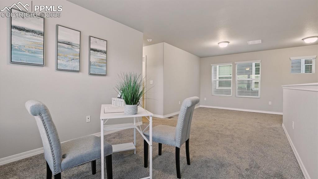 Image 23 of 47: Versatile extra living space in the upper level Loft.