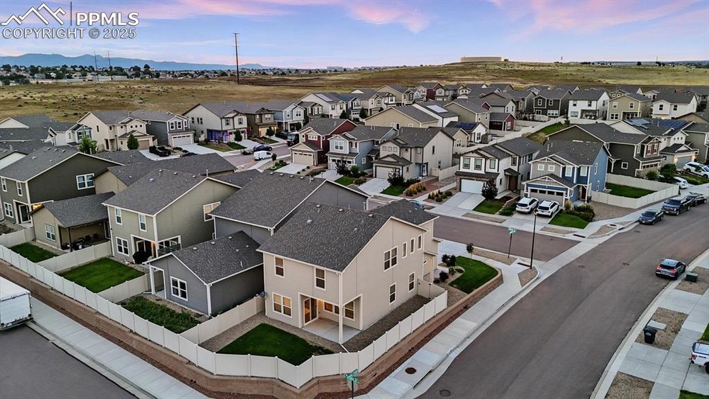 Image 47 of 47: Aerial view of corner lot.