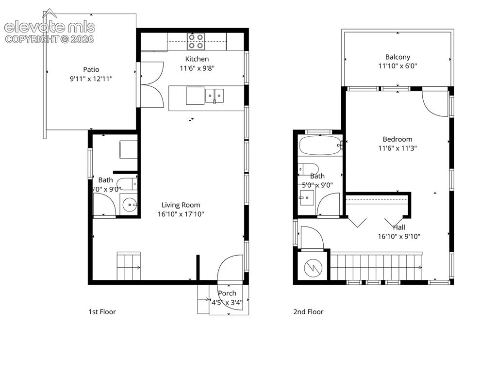 Image 37 of 38: ADU Floor plan