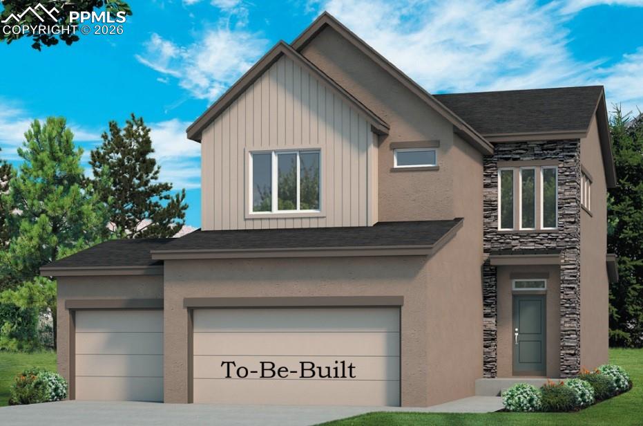 Caption: Front of Structure