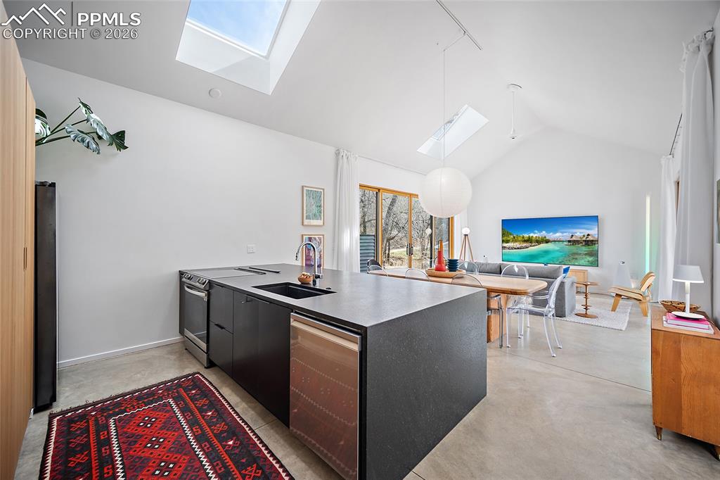 Image 19 of 50: Large cabinets for plenty of storage.