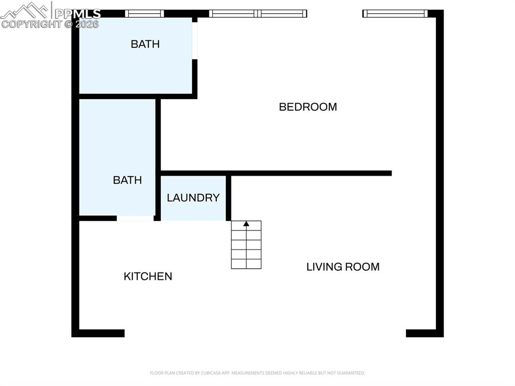 Image 49 of 50: Add a rail and a King bed will fit in this space.