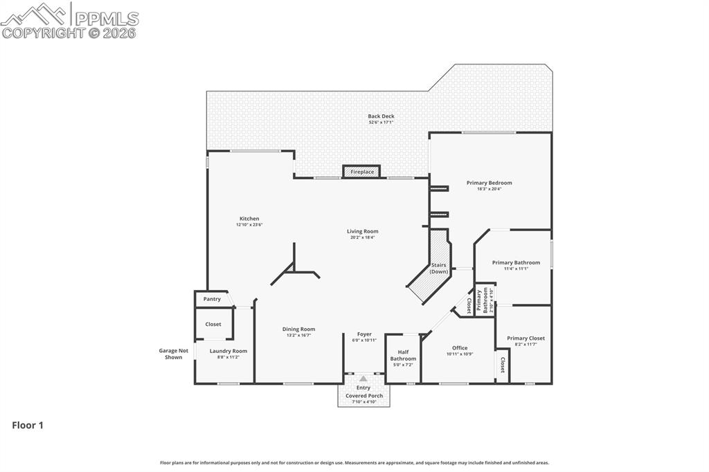 Image 48 of 50: View of floor plan / room layout