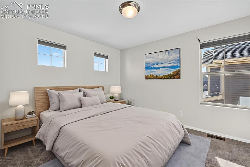 Image 15 of 32: UPPER LEVEL 3RD BEDROOM-Virtually Staged