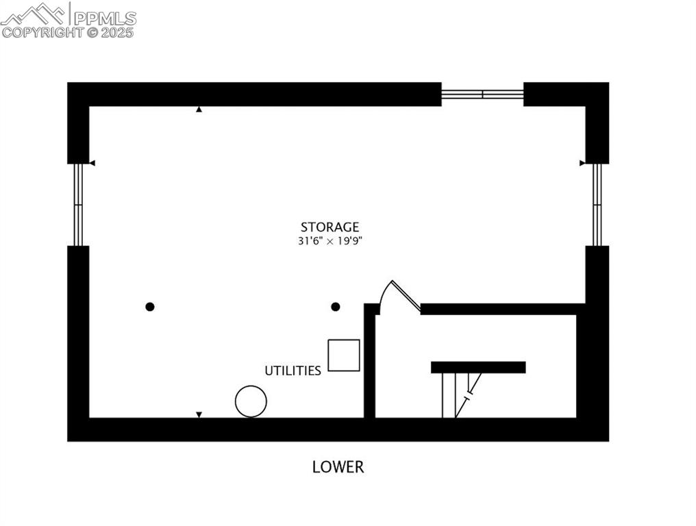 Image 36 of 37: View of basement floor plan