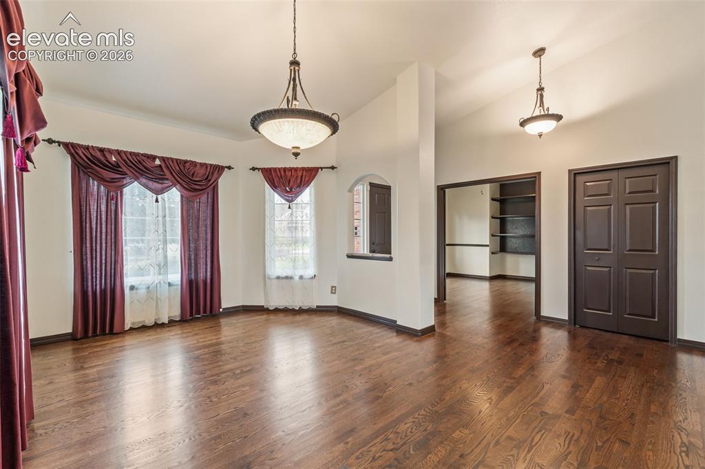Image 7 of 47: Formal dining room off entry