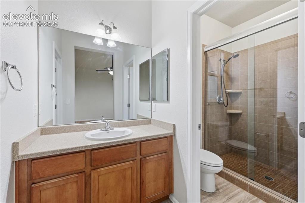 Image 13 of 41: Mud set pan in the Standalone Tiled Shower!